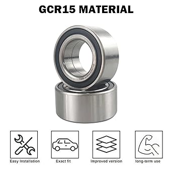 Wheel Bearing Kit Honda TRX400 1995-2003/ TRX450 1998-2004/ TRX500 2001-2009 2011-2014#91051-HA7-651 (30X54X24) 2pcs Dust Seals (4pcs) 0X58X. 7+38X55X6) 4 pieces, 2 circlips (55mm)