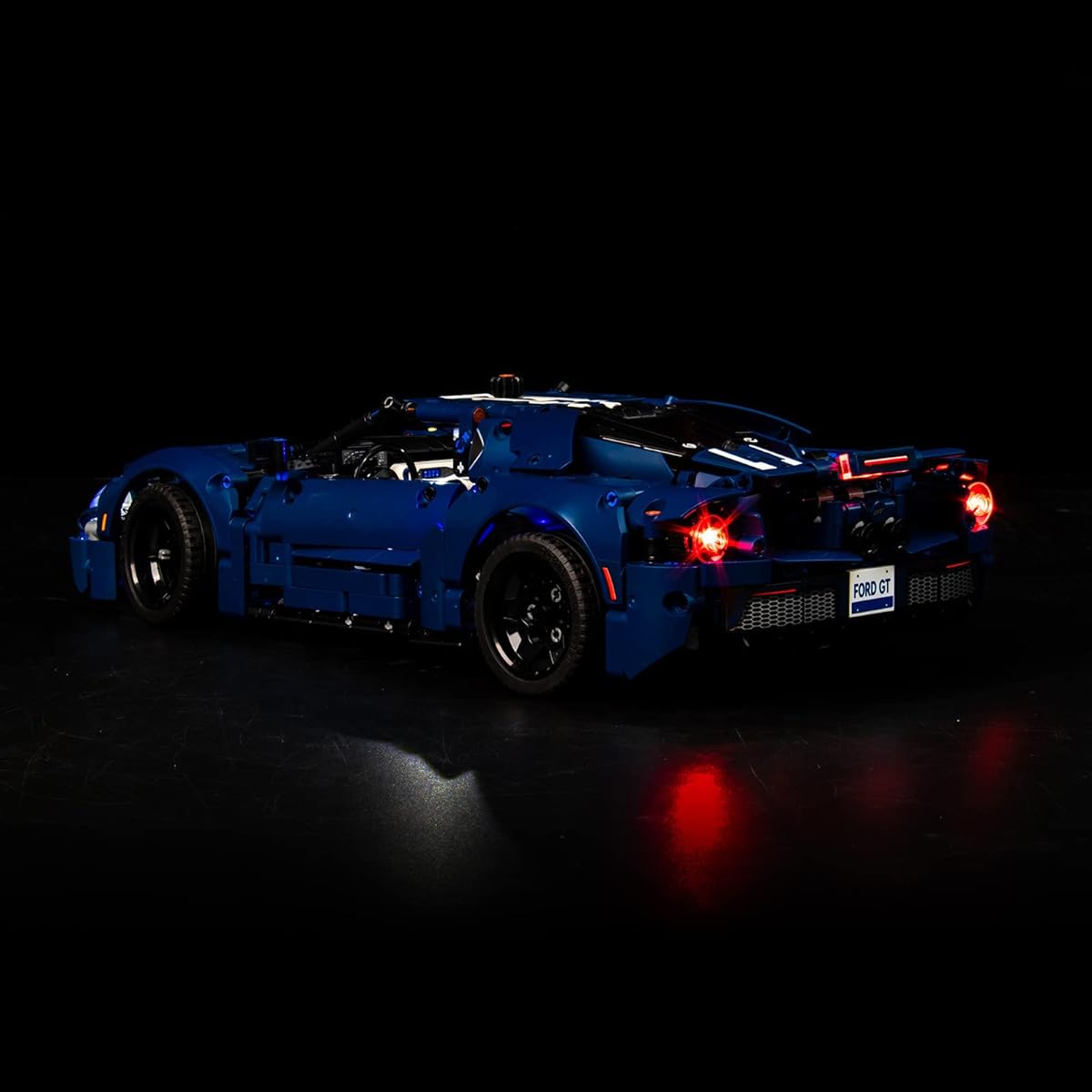 Northlovf LED Light Kit for Lego Technic 2022 Ford GT 42154 Car Model, USB Powered Battery Box Power Compatible with Lego 42154 (Lights Only, No Model)