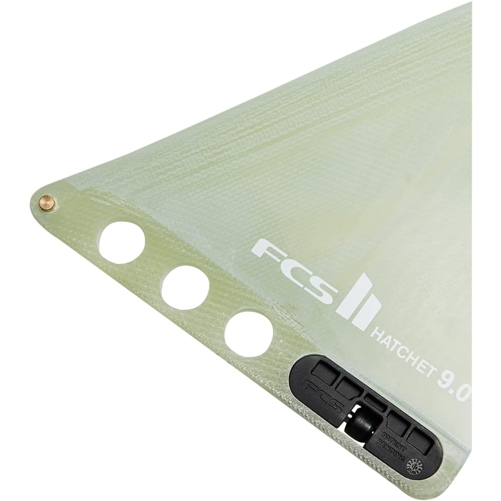FCS II Hatchet PG 9" Clear - Single Fin