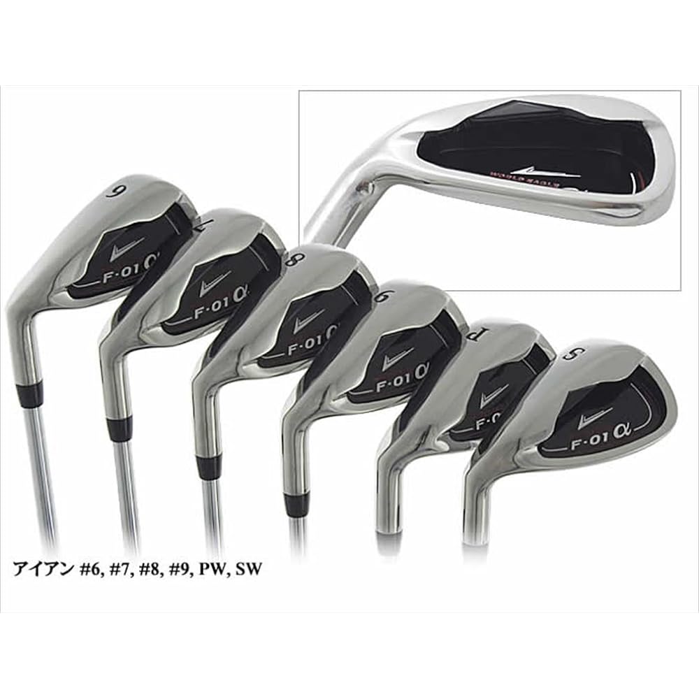 WORLD EAGLE F-01α Men's Iron Set Left Flex R WE-JF01-iS-MLS R