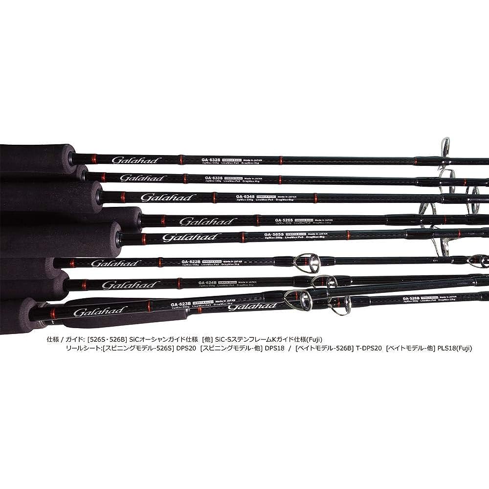 YAMAGA Blanks Galahad 526S Spinning Model