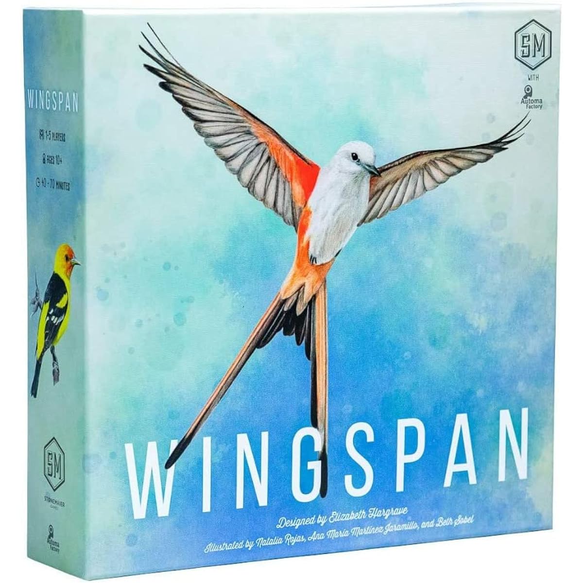 Wingspan Board Games Bird Collection Engine Building Stonemeyer Games European Expansion Board Game Set (2 Items)