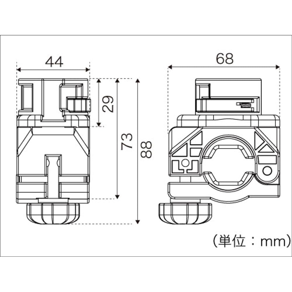 BMO JAPAN LED light option LED pipe mounting base N 20Z0117
