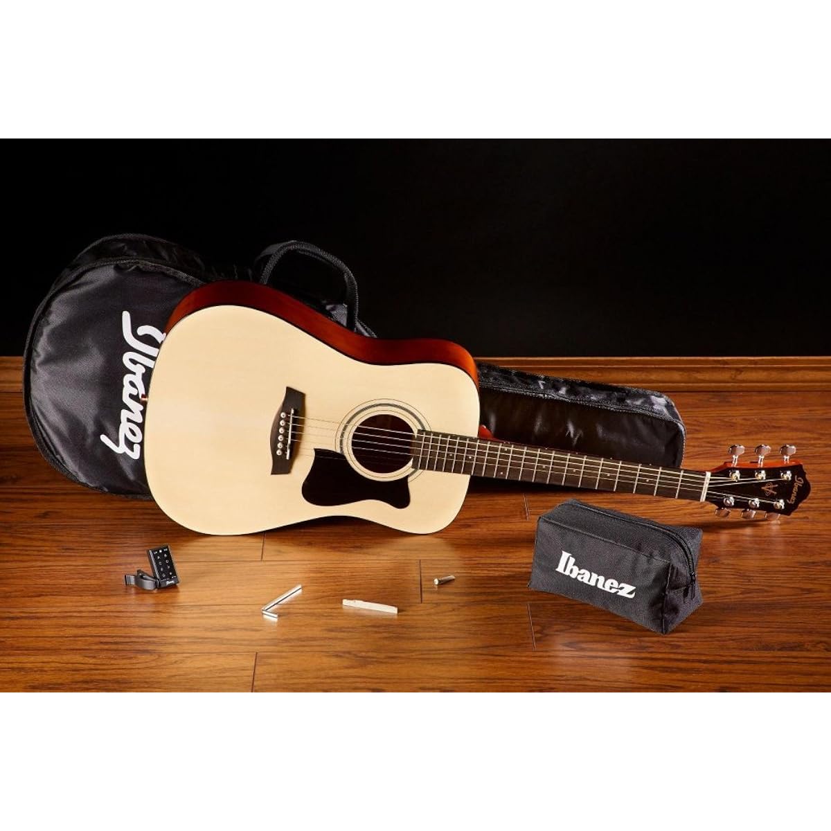 Ibanez IJV30 Acoustic Guitar Jam Pack Acoustic Guitar Acoustic Guitar (Parallel Import)