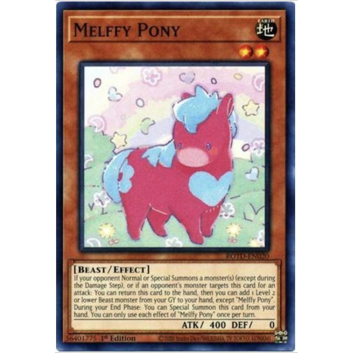 Melfy Pony - ROTD-EN020 - Common - First Edition