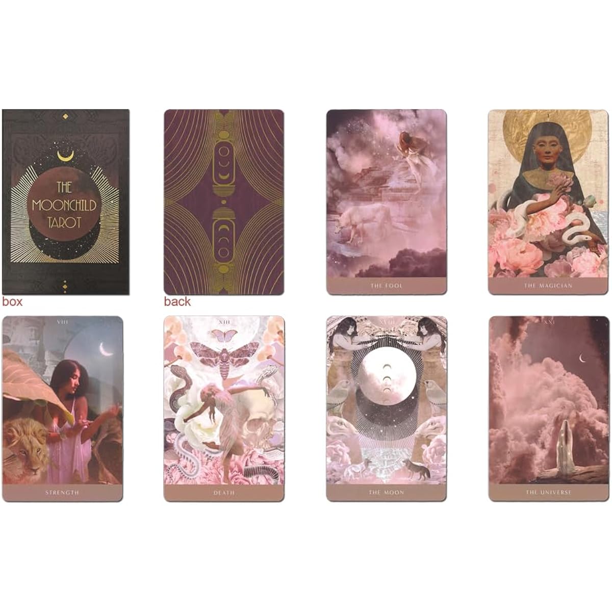 Tarot Cards Fortune Telling Moonchild Tarot Shadow Work Edition Japanese Explanation Book "Pocket Manual" Included