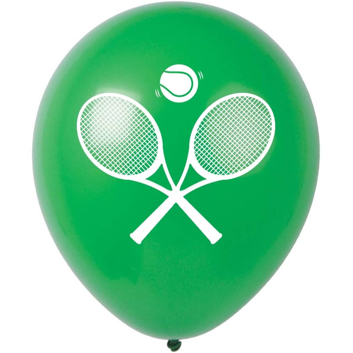 MAGJUCHE Tennis Party Latex Balloons 16pcs Boy or Girl Baby Shower or Birthday Party Decorations or Supplies