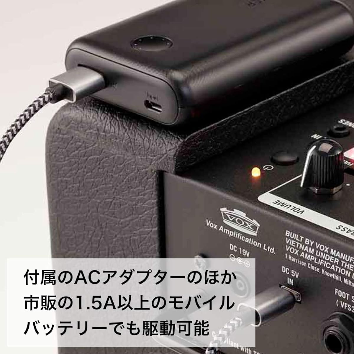 VOX 10W Modeling Amplifier for Electric Guitar MINI GO 10 Home Practice Portable Microphone Input Headphone Output Effects Rhythm Machine Looper MP3 Connection Mobile Battery Compatible