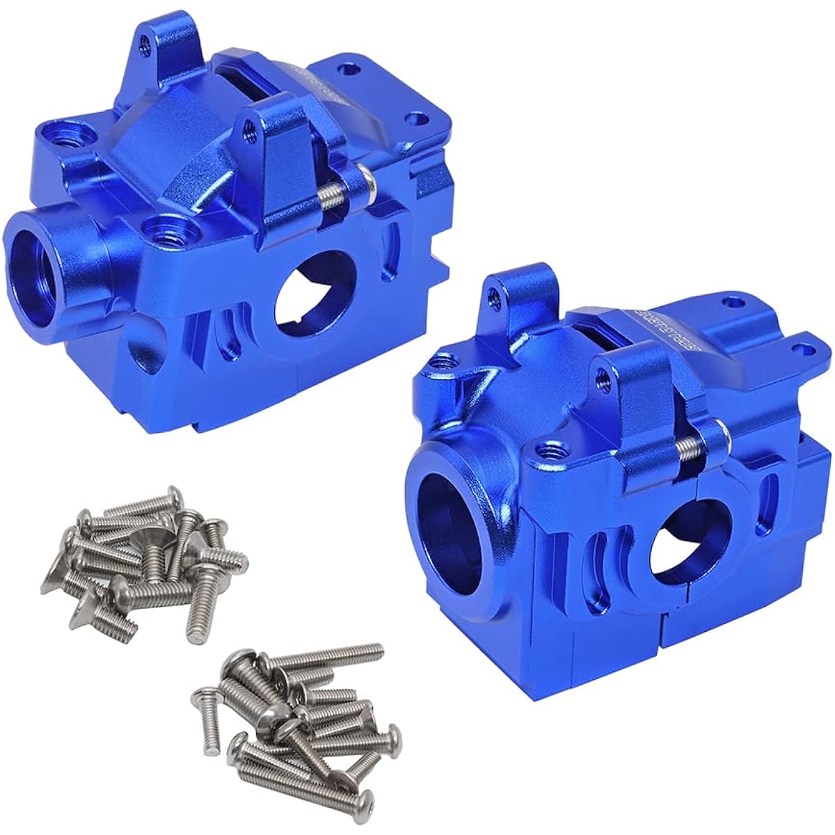 CODA RACING Alloy Front & Rear Differential Housing Gearbox Traxxas 1/10 4X4 Slash Stampede Hose Rustler 4WD VXL-Replacement Parts 6880 6881