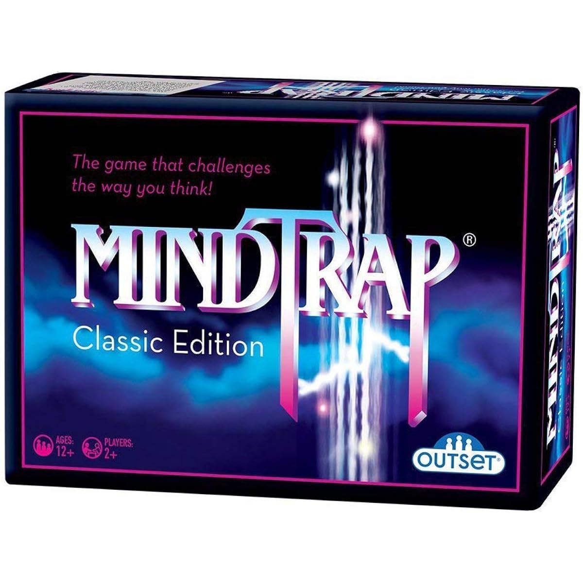 Outset Media Mind Trap Classic Edition Puzzle, Mystery, Brain Teaser, Trick Question Game - Family Game - Lateral Knowledge Developer - Ages 12+