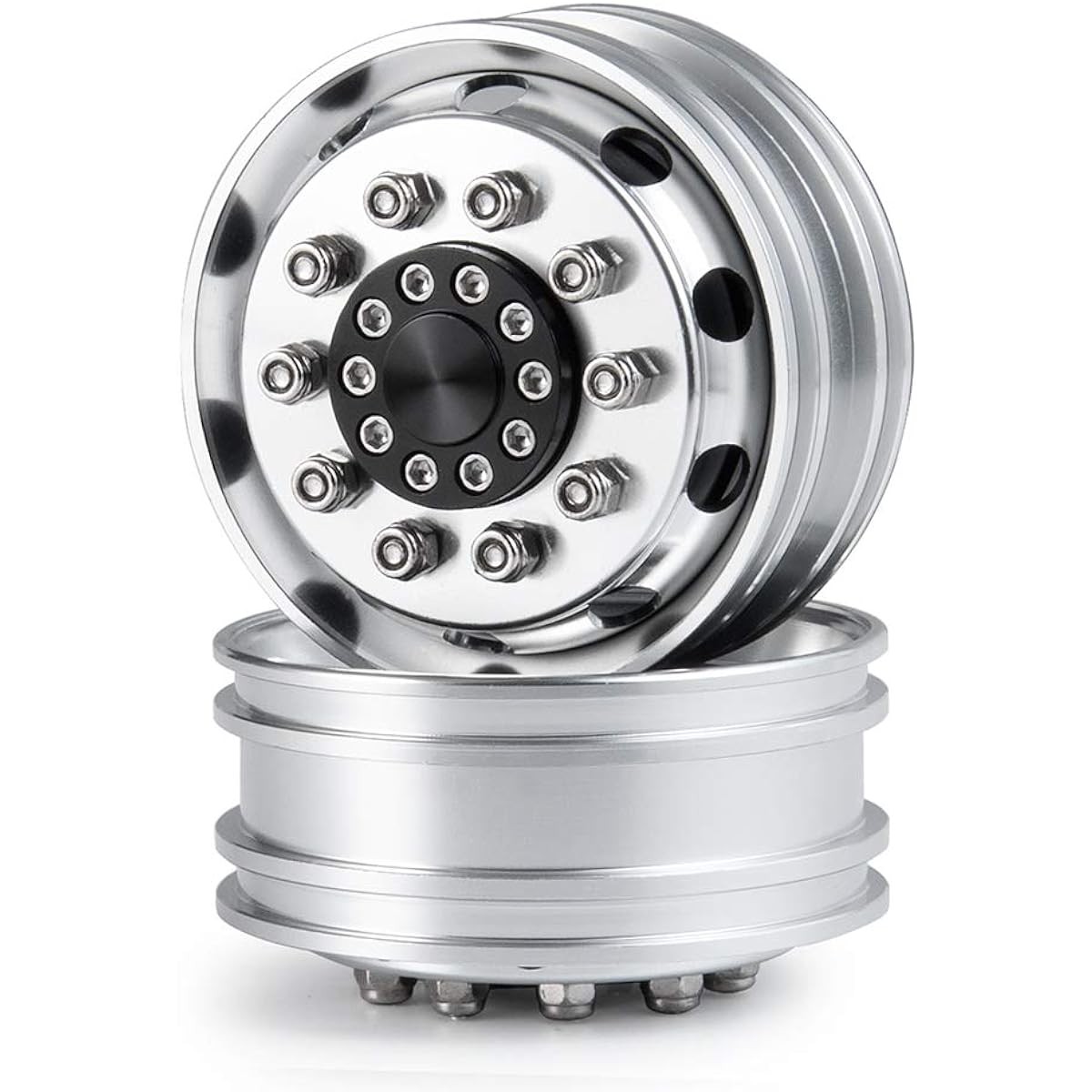 RC Car 1:14 Internal Beadlock Wheels Rear Internal Beadlock Wheels Hub For Tamiya CC01 RC Crawler (4pcs)