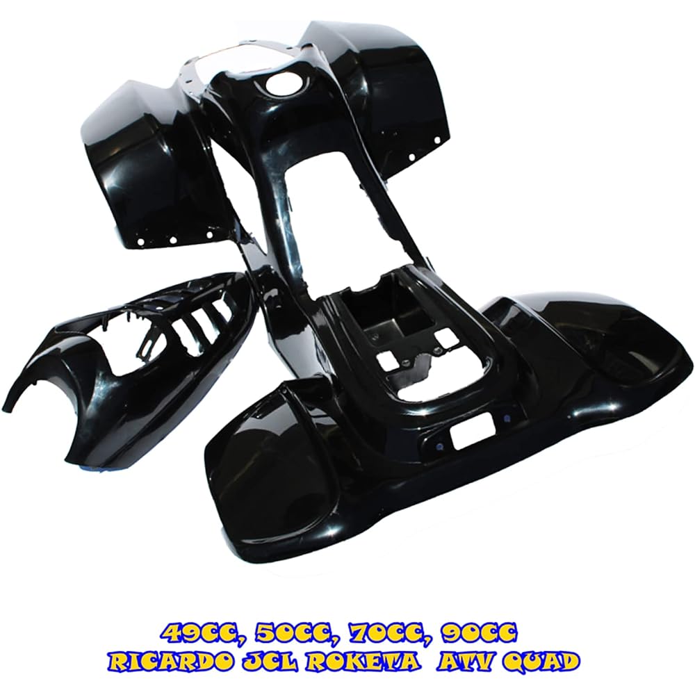 ATV body parts tao tao coolste 90cc 110cc atv parts body landmark plastic (black)