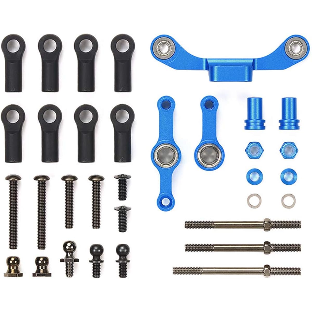 Tamiya Hop-up Options No.1965 OP.1965 TT-02 TYPE-S Aluminum LT Steering Set 54965