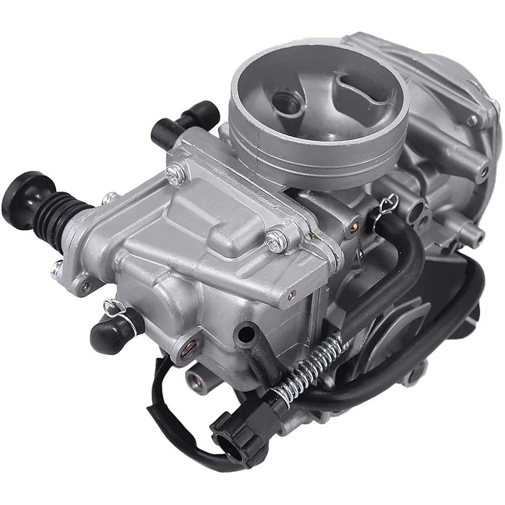 Carburetor Honda Rancher 350 TRX350FE TRX350FM 4x4 2004 2005 2006 ATV Replacement Carb Assembly with Fuel Filter Bolt