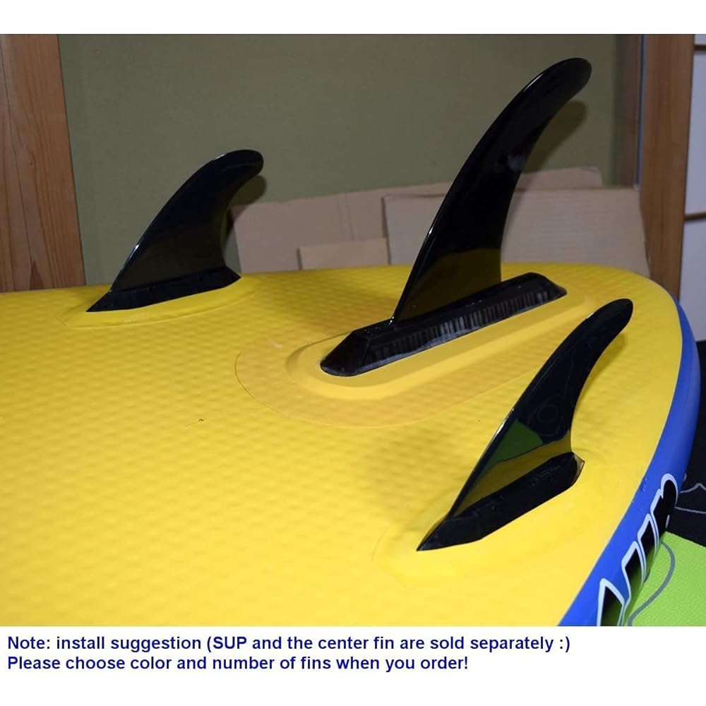 Click Fins ULTRA Flex 4.5" 110mm Click Fins for inflatable SUP river descent safe safe airSUP paddle board