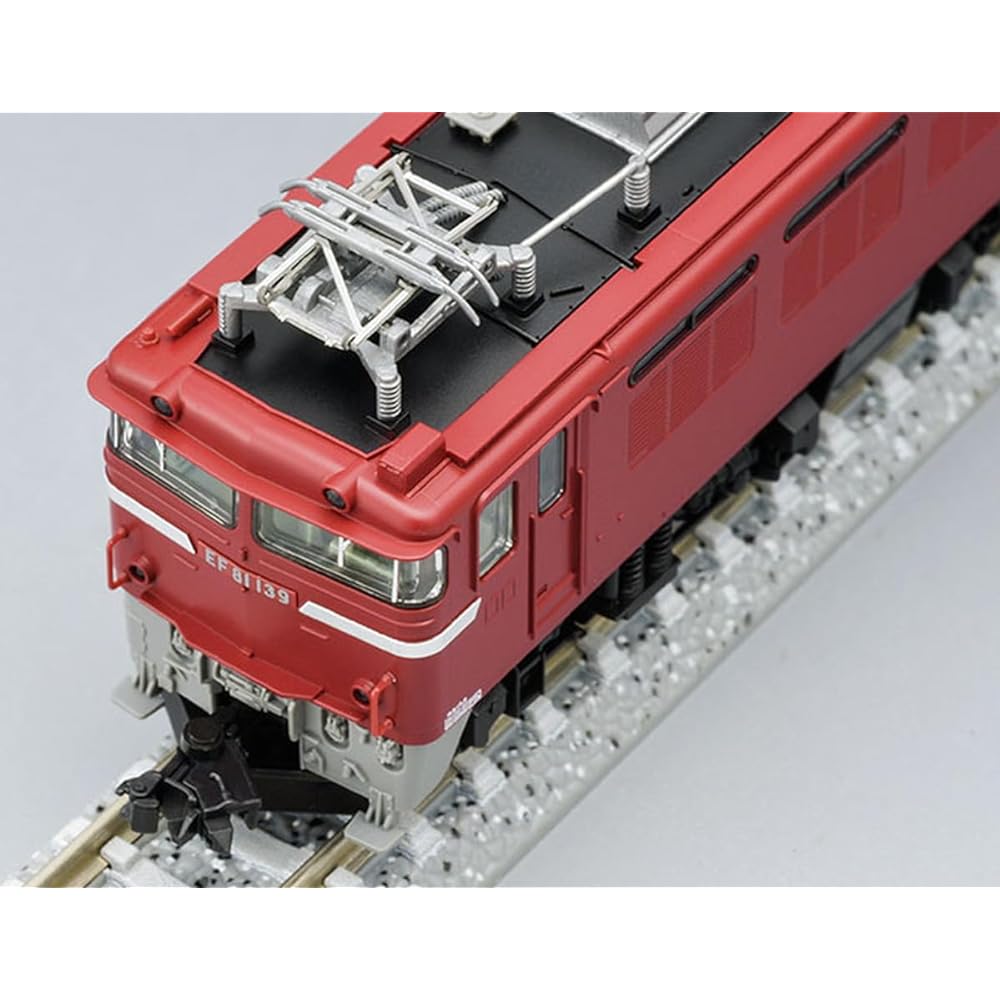 TOMYTEC TOMIX N gauge JR EF81 type JR East specification with double-headed coupler 7173 Railway model electric locomotive