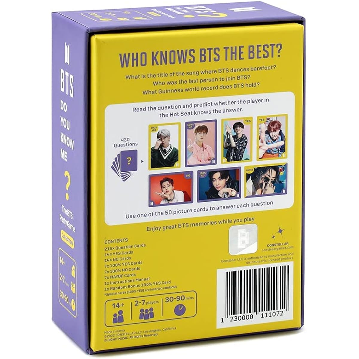 CONSTELLAR Do You Know Me? BTS Edition (English Version)