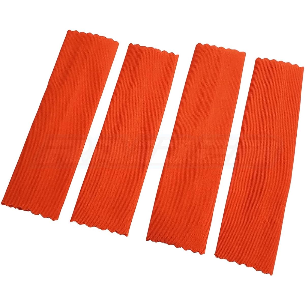 Raidenracing Damper Shock Sleeve Dust Guard Cover for Traxxas 1/8 Sledge 4 Pieces - Orange