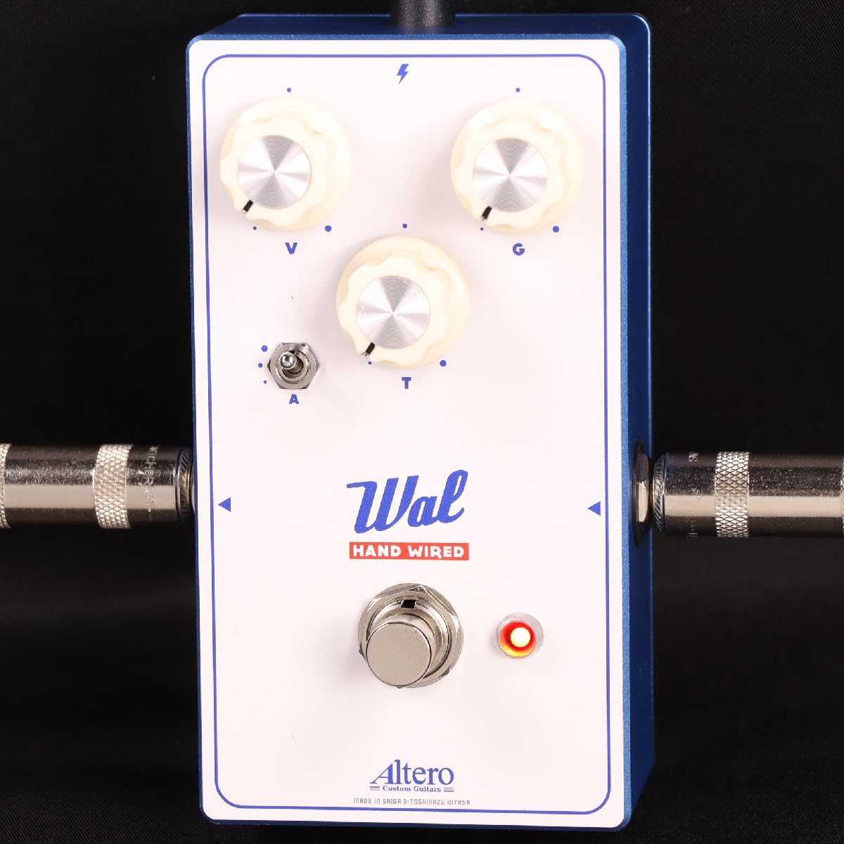 Altero Custom Guitars/Wal-Overdrive- HAND WIRED Saturation Overdrive Booster