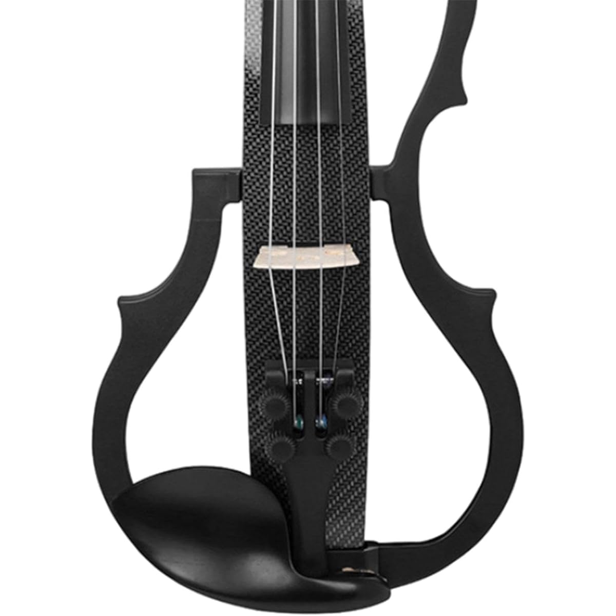 Aymzbd Electric Violin with Shoulder Rest Headphones, Durable Quiet Electric Violin Set for Teenagers Kids Performance Practice, Style D