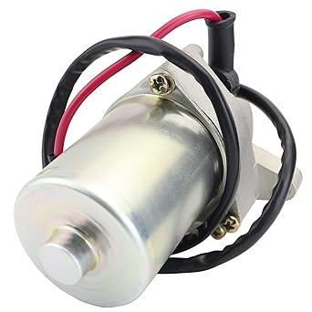 STABSOLI Starter Motor & Solenoid Relay & Ignition Switch for Suzuki ATV LT80 Quadsport 1987-2006 31100-40B00 31100-40B01 21163-S003
