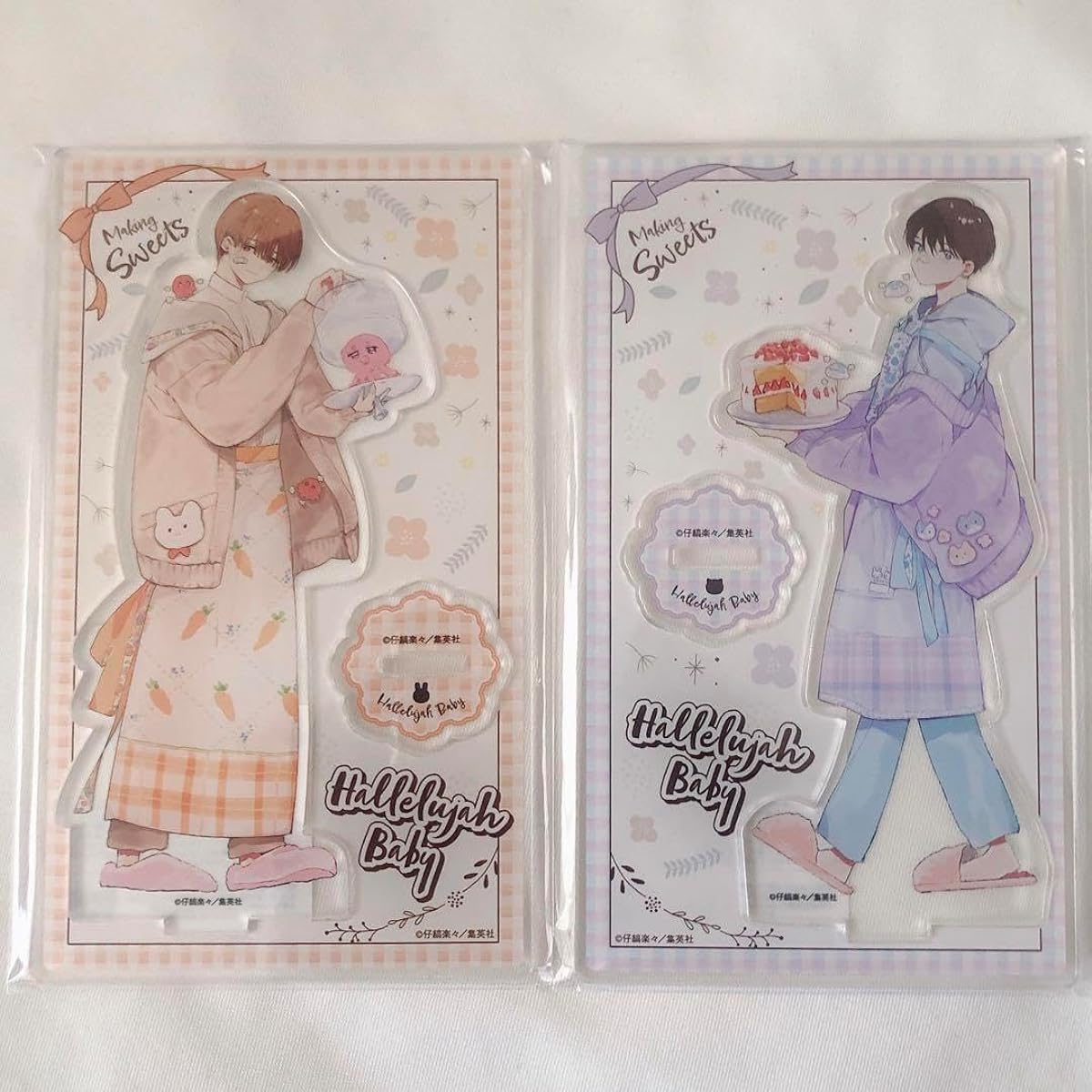 Hallelujah Baby Acrylic Stand Miyako Winter Summer Karaoke no Tetsujin Karatetsu Acrylic Stand