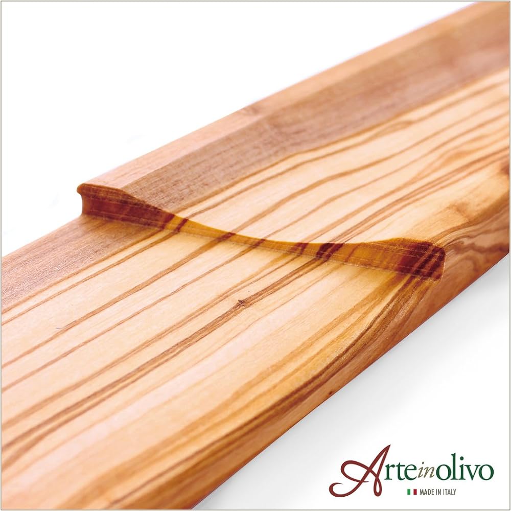 Arteinolivo Olive Wood Salami/Sausage Slice Board (40cm)