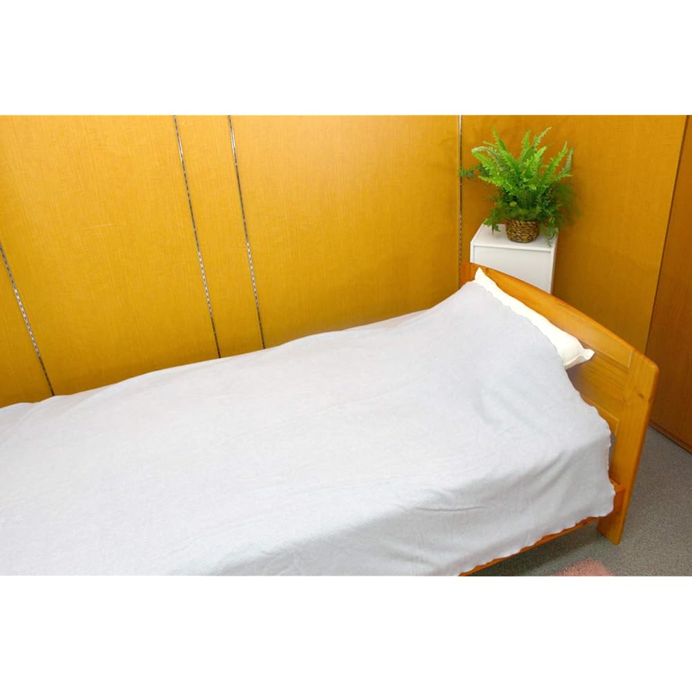 Romance Kosugi Blanket Blue Single (140 x 200cm) Warm Support Brushed Blanket Wool 1-3430-1200-8700