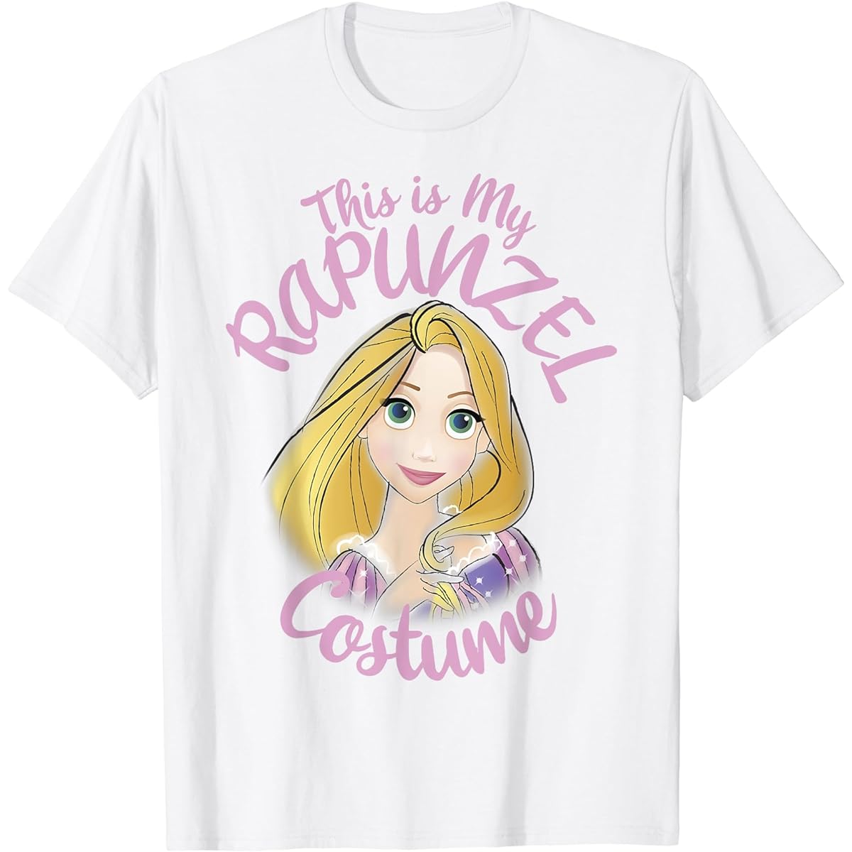 Disney Tangled Rapunzel This Is My Costume Halloween T-Shirt