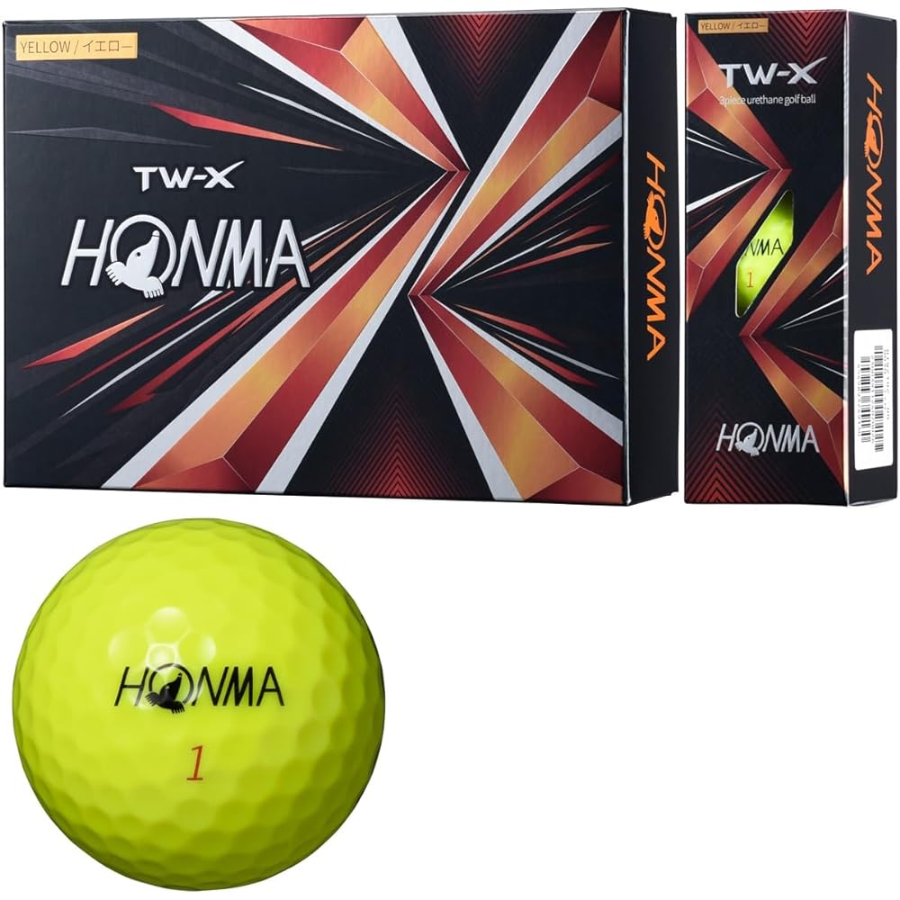 Honma Golf HONMA Ball TW-X Ball 2021 Model 3 Dozen Set 3 Dozen (36 pieces)