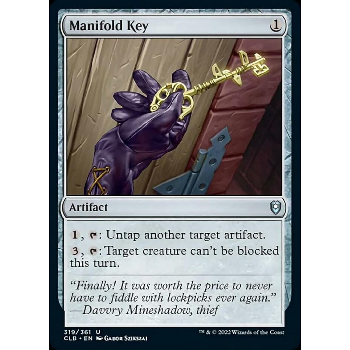 Magic: The Gathering - Manifold Key (319) - Battle of Baldur's Gate