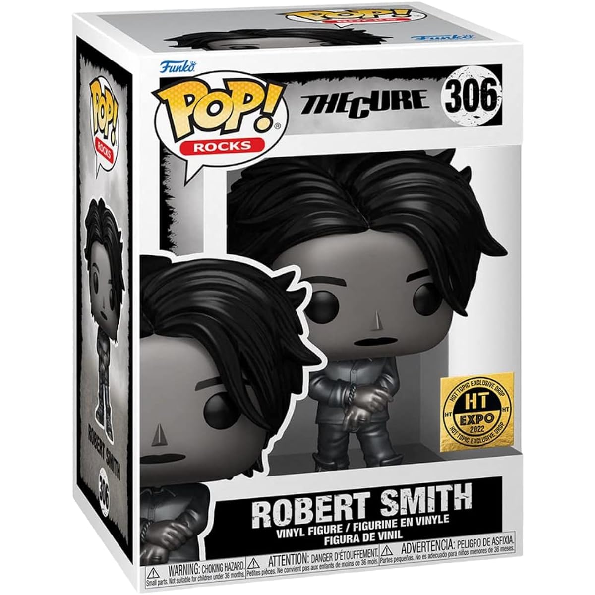 Funko POP! Rocks: The Cure - Robert Smith Vinyl Figure 2022 HT Expo Exclusive