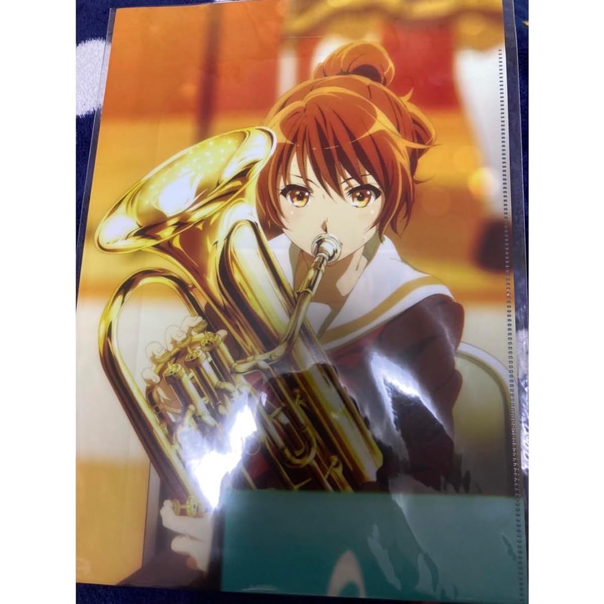 Sound Euphonium A4 double pocket clear file Kumiko Oumae & Asuka Tanaka YF