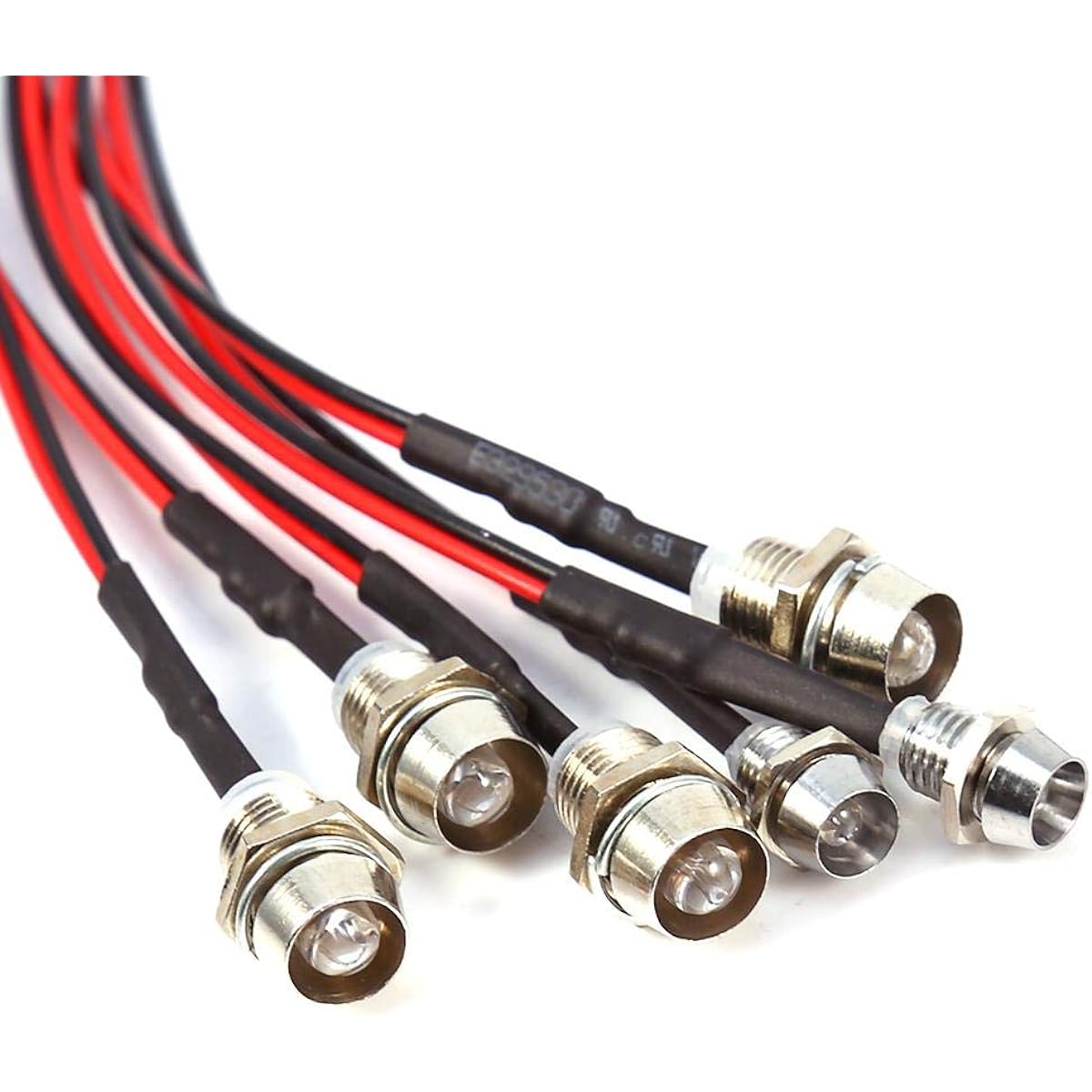 LED Light Set for RC Car 6 LED 3-7V Light Set Headlight Taillight 1/10 RC Model Car Truck 5mm/3mm Diameter LED