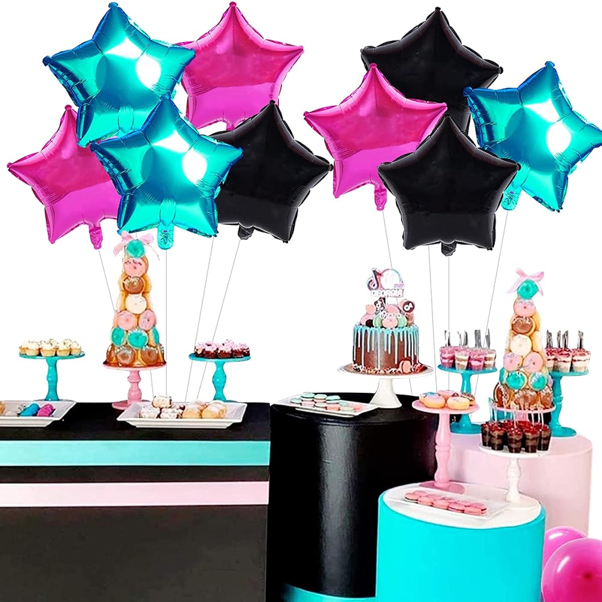 Tik Tok party decorations star balloons tik tok birthday party decorations tik tok balloon music party decorations tik tok tok party supplies tik tok tok birthday party supplies tik tok tok decorations