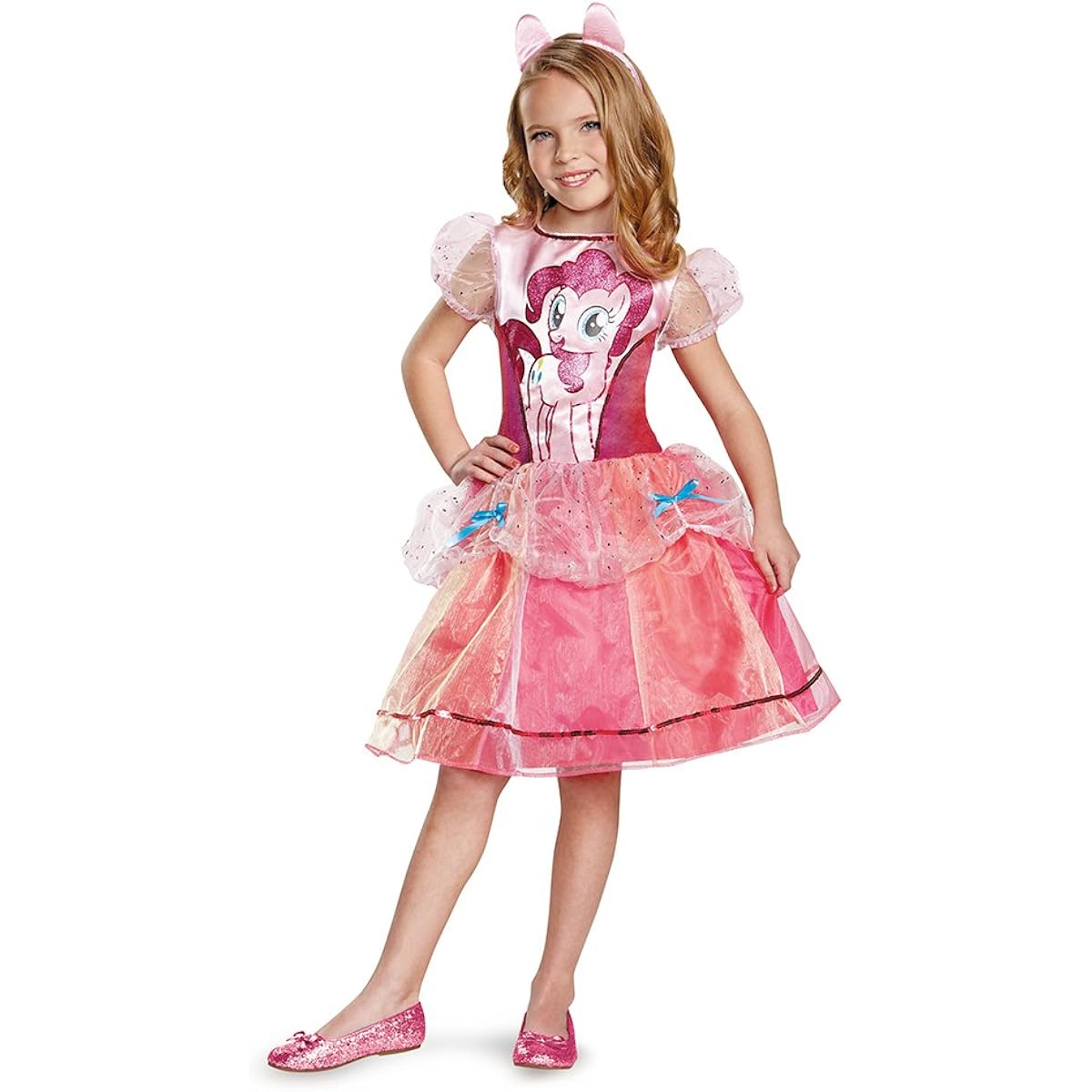My Little Pony Pinkie Pie Deluxe Child Costume My Little Pony Pinkie Pie Deluxe Child Costume♪Halloween♪Size: M (7-8)