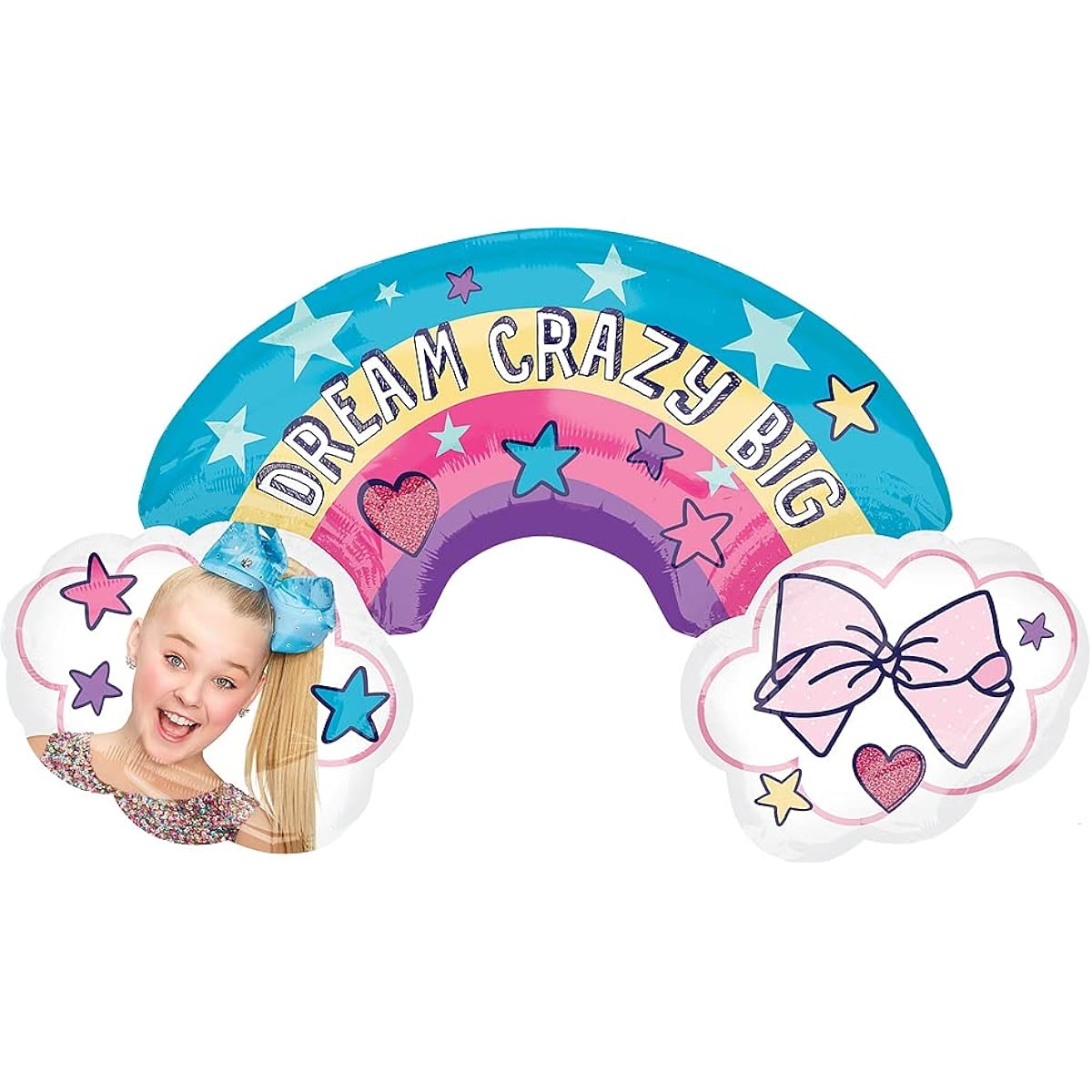 Mayflower Products Party Supplies 6th Birthday Dream Crazy Big Balloon Bouquet Decorations