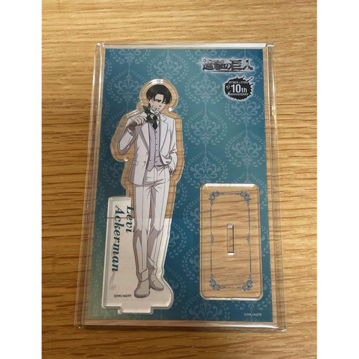 Captain Levi Karaoke no Tetsujin Acrylic Stand Karaoke no Tetsujin
