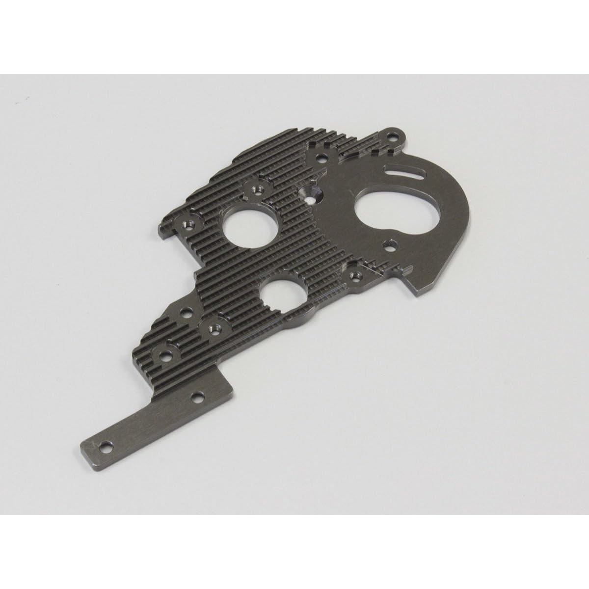 Kyosho Kyoso CNC Motor Plate (Gun Meta/Optima (Typeface)) For RC Parts otw104gm
