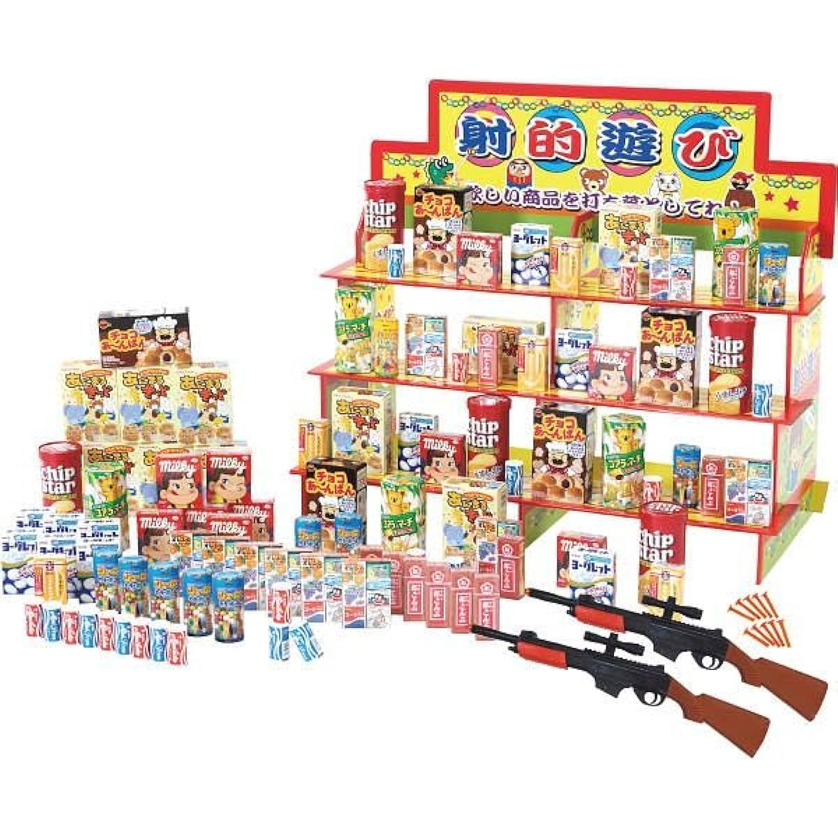 Shoot away and get prizes (゚∀゚d) ■ Shooting gallery at home (candy set)
