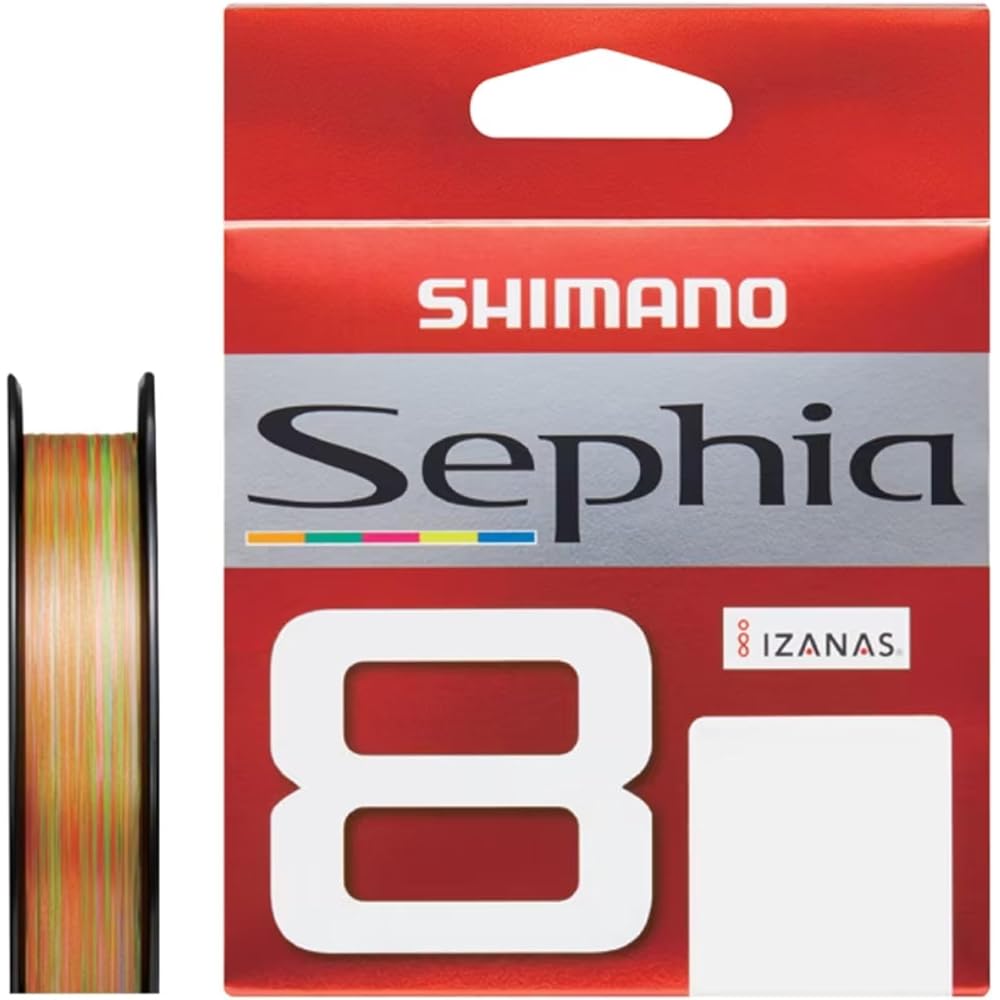 SHIMANO PE line SEPHIA 8 150m/200m 0.4~0.8 various LD-E51W/E61W