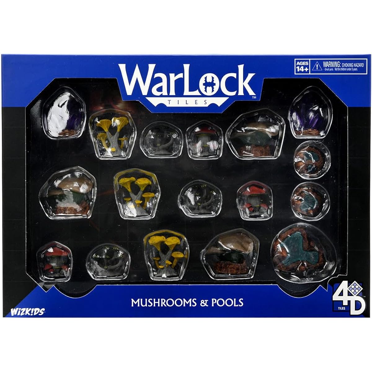 Warlock Tile: Accessories - Mushrooms & Pools