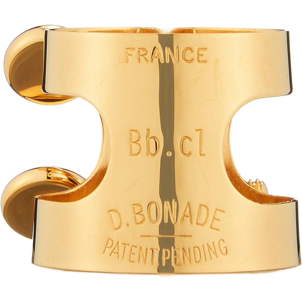 Bonnard B♭ Clarinet Ligature Correct Tightening Pink Gold Plate Finish (2250PG)