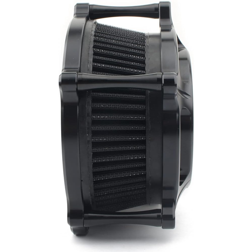 Motorcycle Air Cleaner Black Intake Filter Kit CNC for Sportster Iron 883 XL883 XL1200 48 72 1991-2022