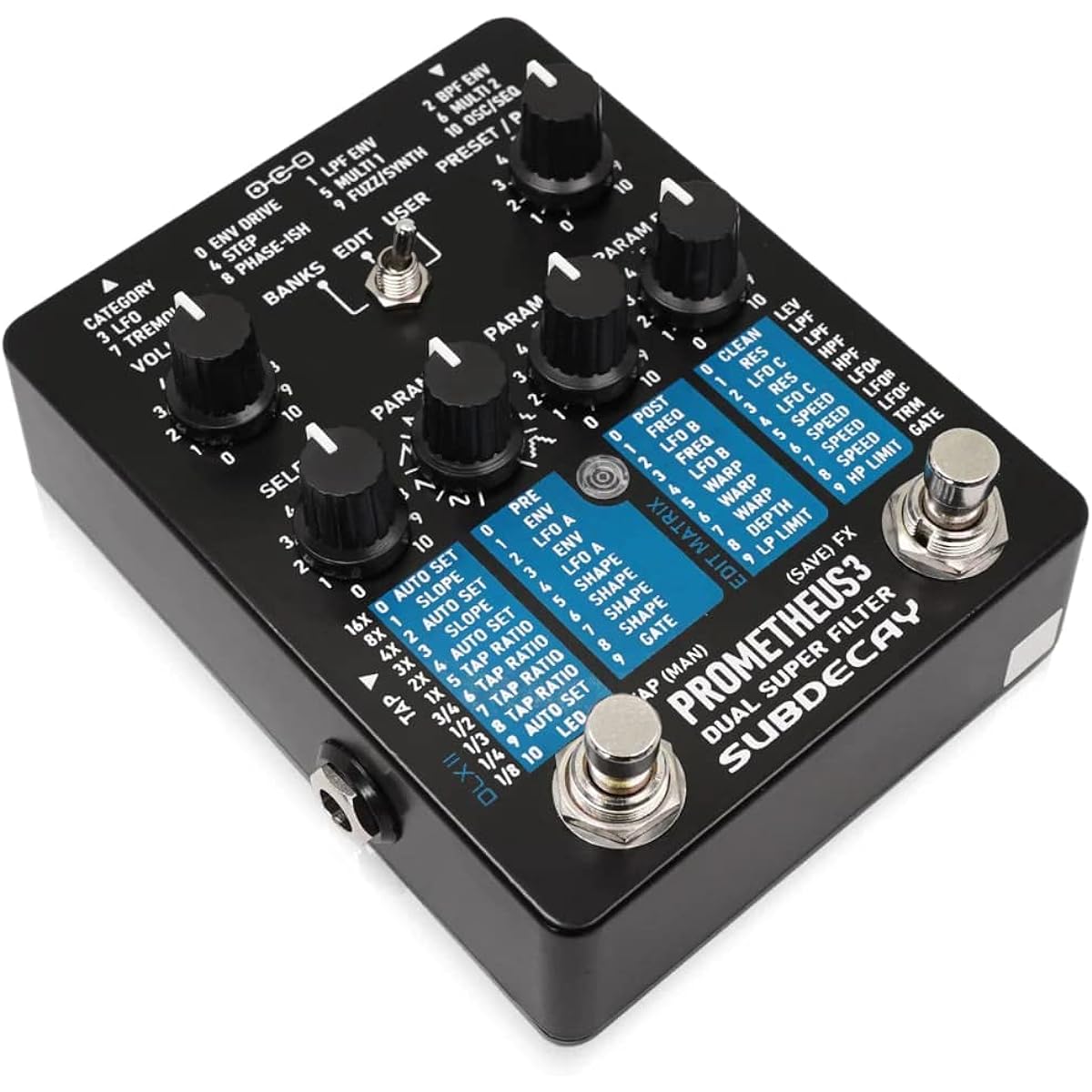 Subdecay Prometheus 3 Auto Wah Filter Guitar Effector