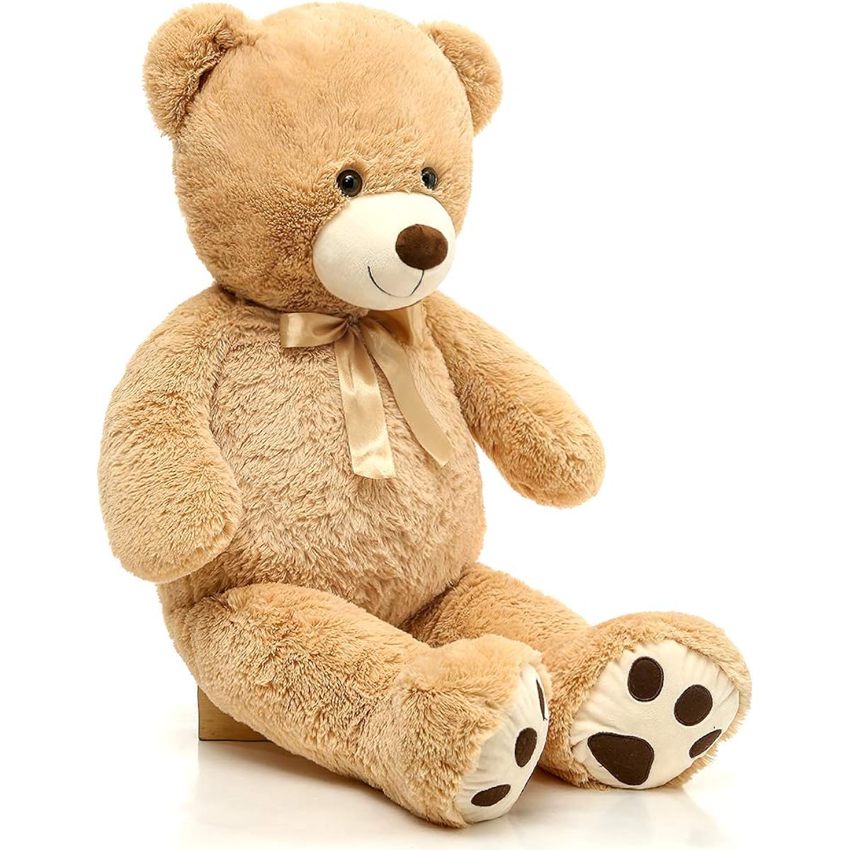 MaoGoLan Giant Teddy Bear Soft Big Teddy Bear Plush Toy for Christmas Girlfriend Kids 39 Inch Tan