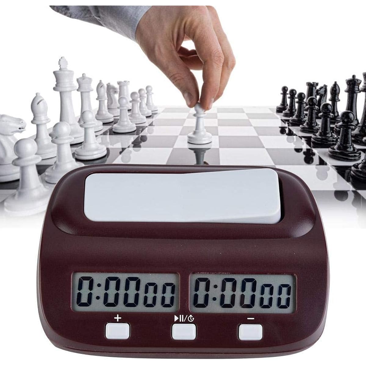 Langboss Digital Chess Timer Clock I-go Count Up Down Timer for Chinese Chess International Chess I-GO