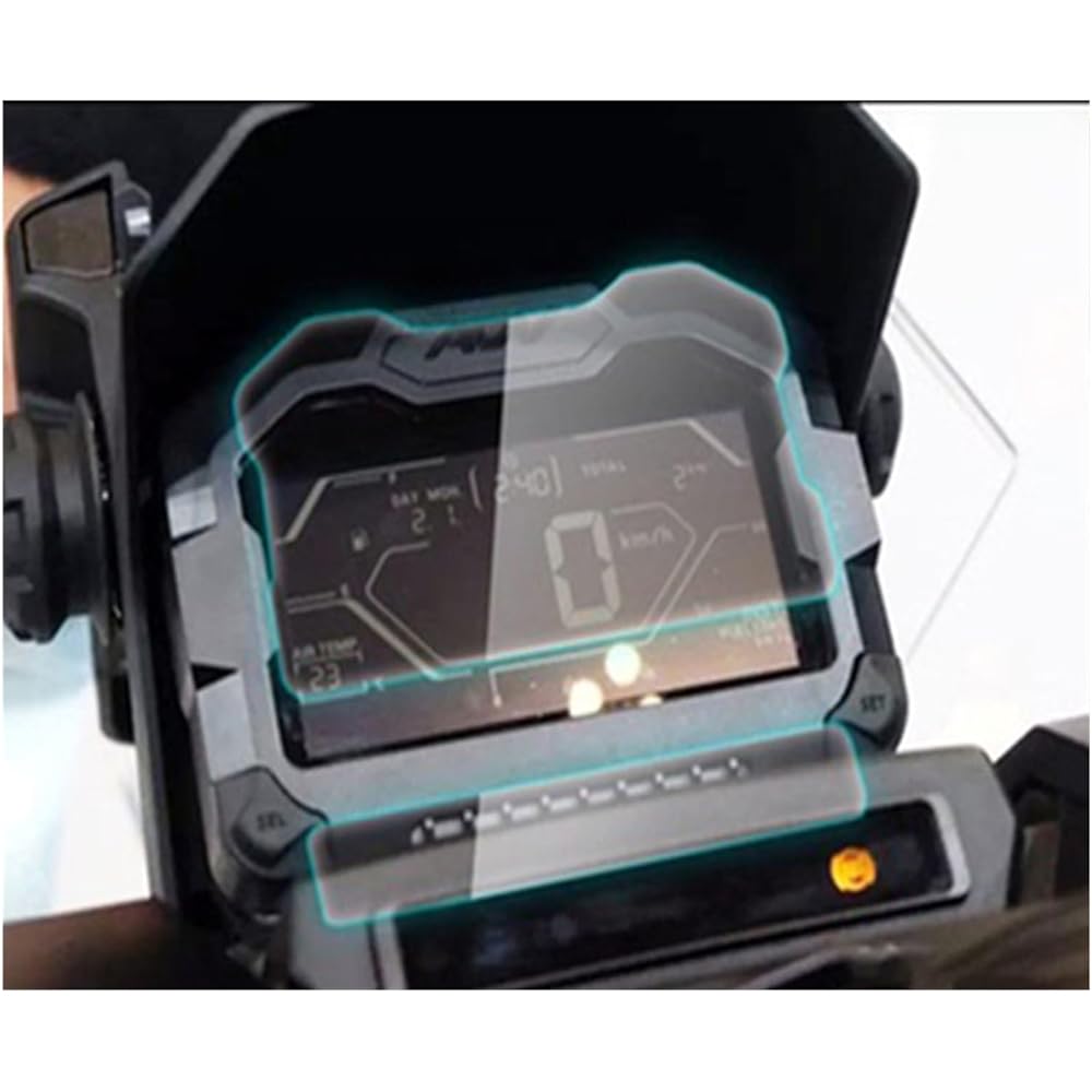 Fits for Honda ADV 150 Motorcycle Scratch Cluster Protection Instrument Film Protector Instrument (Color : 2 SET)