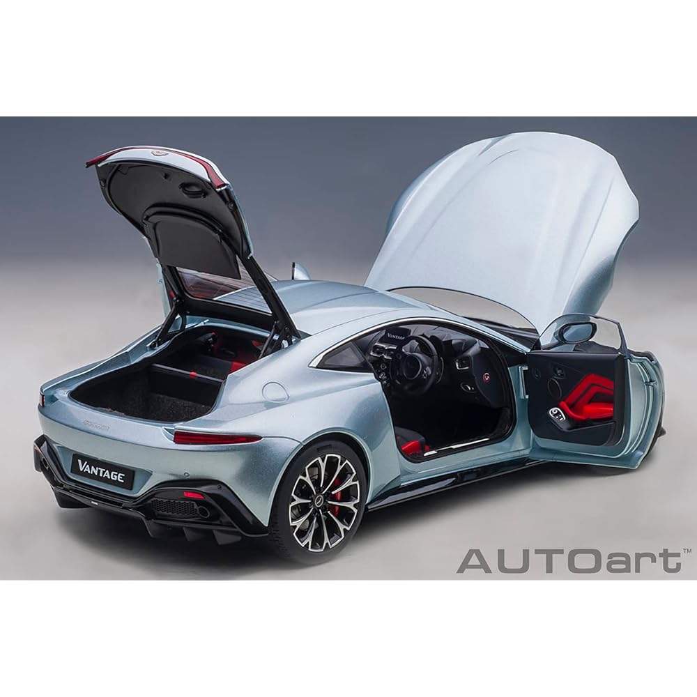 AUTOart 1/18 Aston Martin Vantage 2019 Metallic Silver Finished Product 70276