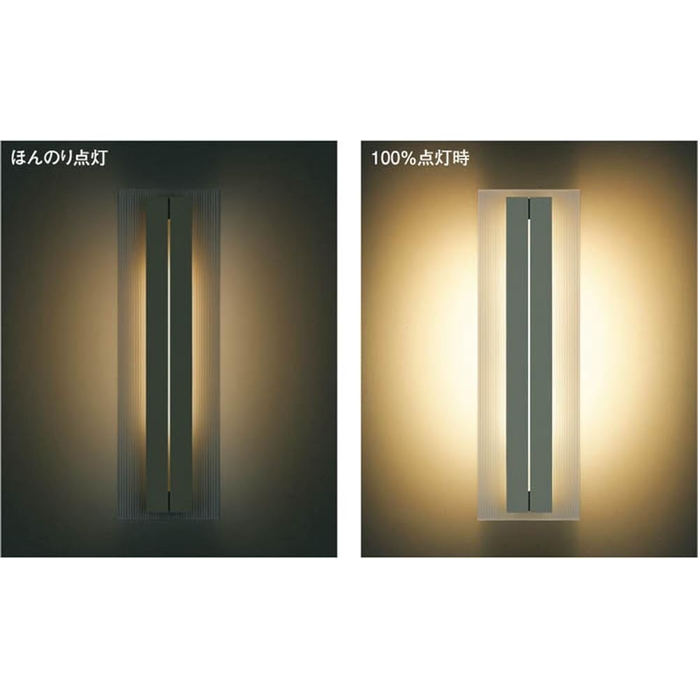 Koizumi Lighting Porch Light with Motion Sensor Multi Type Silver Talic Paint AU42329L